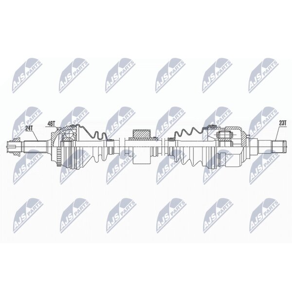 NTY NPW-TY-176 Antriebswelle