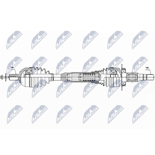 NTY NPW-VV-057 Antriebswelle