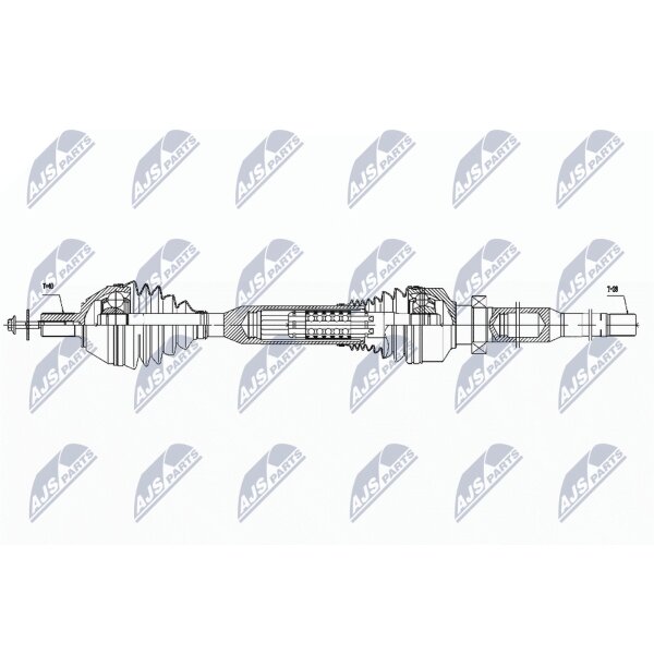 NTY NPW-VV-058 Antriebswelle