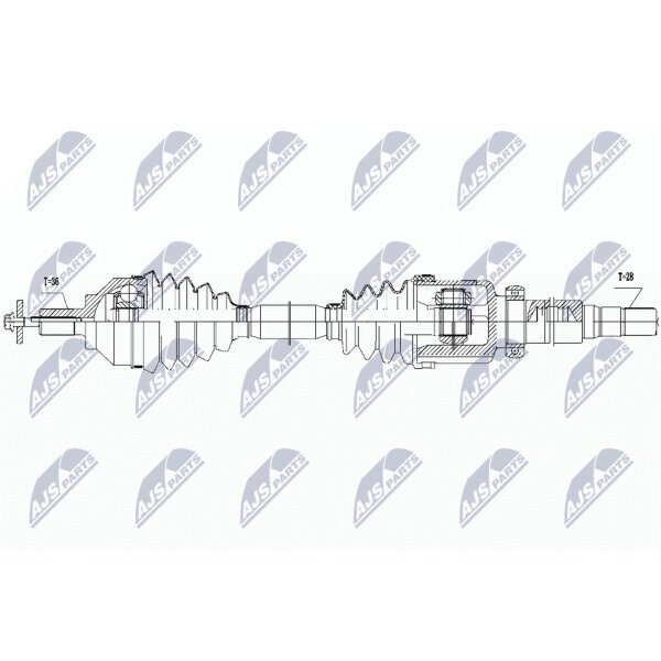 NTY NPW-VV-113 Antriebswelle
