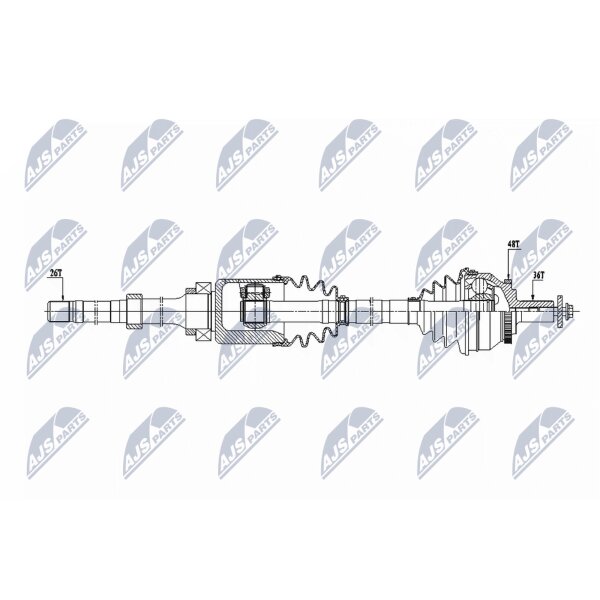 NTY NPW-VV-129 Antriebswelle
