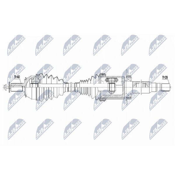 NTY NPW-VV-137 Antriebswelle