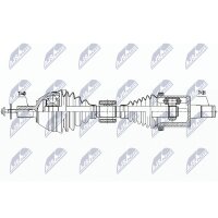 NTY NPW-VV-115 Antriebswelle