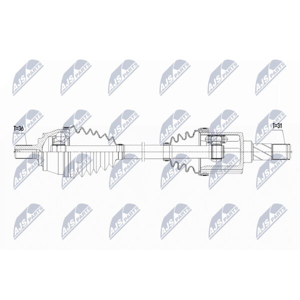 NTY NPW-VV-109 Antriebswelle