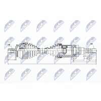 NTY NPW-VV-020 Antriebswelle