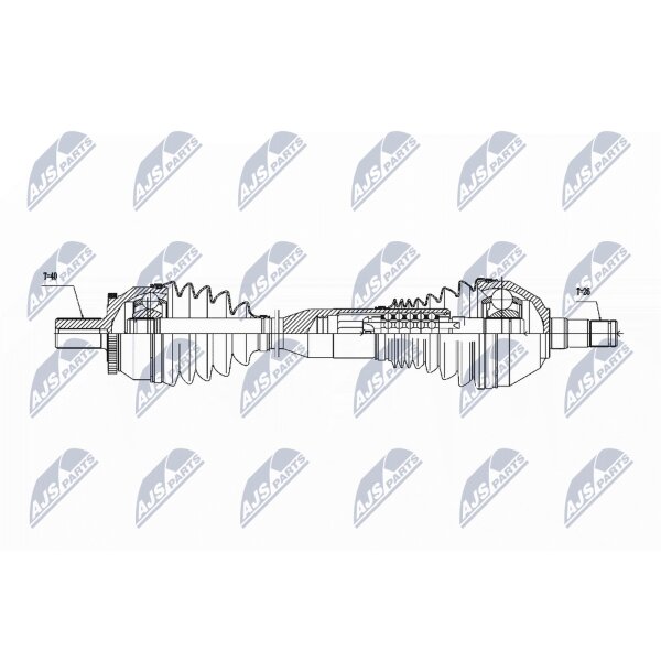 NTY NPW-VV-059 Antriebswelle