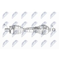 NTY NPW-VV-059 Antriebswelle