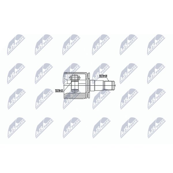 NTY NPW-MS-047 Gelenksatz, Antriebswelle