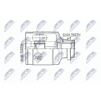 NTY NPW-MZ-046 Gelenksatz, Antriebswelle