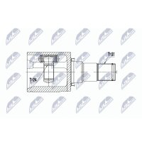 NTY NPW-MZ-049 Gelenksatz, Antriebswelle