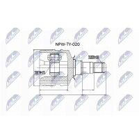 NTY NPW-TY-020 Gelenksatz, Antriebswelle