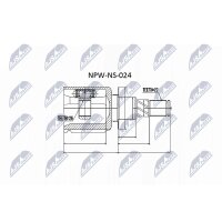 NTY NPW-NS-024 Gelenksatz, Antriebswelle
