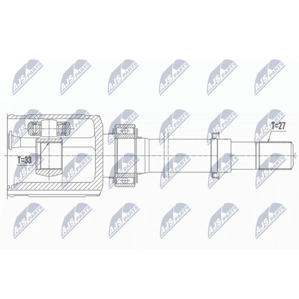 NTY NPW-NS-081 Gelenksatz, Antriebswelle