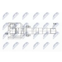NTY NPW-CT-058 Gelenksatz, Antriebswelle