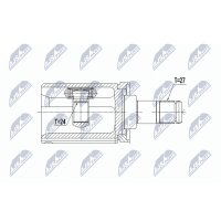 NTY NPW-BM-061 Gelenksatz, Antriebswelle