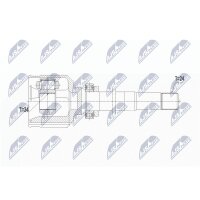 NTY NPW-PE-020 Gelenksatz, Antriebswelle