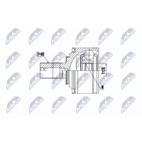 NTY NPZ-VV-021 Gelenksatz, Antriebswelle