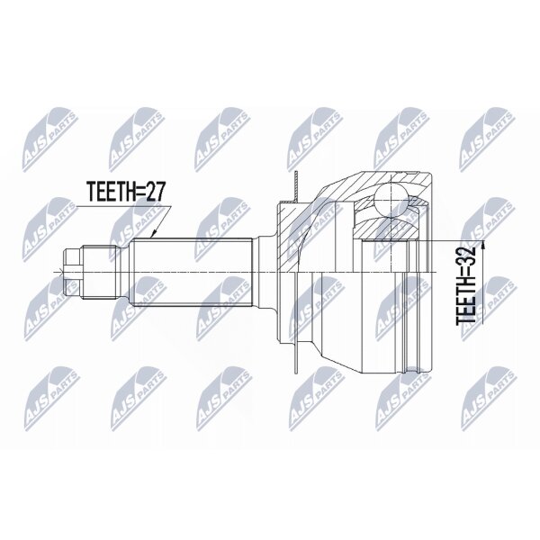 NTY NPZ-SB-027 Gelenksatz, Antriebswelle