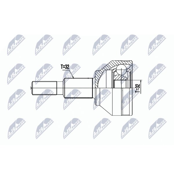 NTY NPZ-CH-029 Gelenksatz, Antriebswelle
