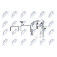 NTY NPZ-CH-029 Gelenksatz, Antriebswelle