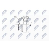 NTY NPZ-BM-027 Gelenksatz, Antriebswelle