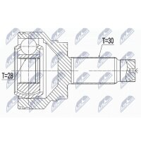 NTY NPZ-BM-015 Gelenksatz, Antriebswelle