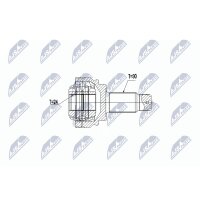 NTY NPZ-BM-012 Gelenksatz, Antriebswelle