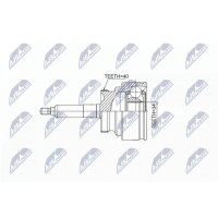 NTY NPZ-DW-031 Gelenksatz, Antriebswelle