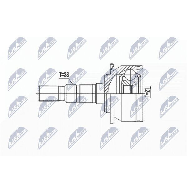 NTY NPZ-PL-035 Gelenksatz, Antriebswelle