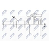 NTY NPZ-FR-044 Gelenksatz, Antriebswelle