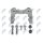 NTY HZT-SU-001A Halter, Bremssattel