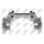 NTY HZT-BM-014A Halter, Bremssattel