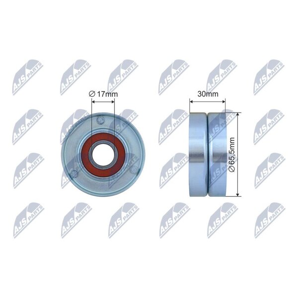 NTY RNK-FR-040 Spannrolle, Keilriemen