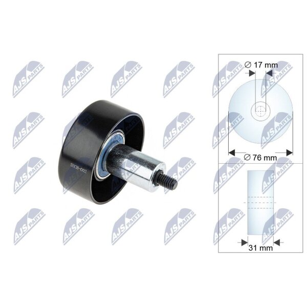 NTY RRK-CH-002 Spannrolle, Keilrippenriemen