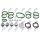 NTY BKS-PL-006 Reparatursatz, Saugrohrmodul