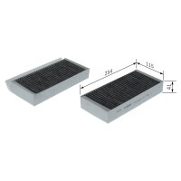 BOSCH 1 987 435 618 Filter, Innenraumluft
