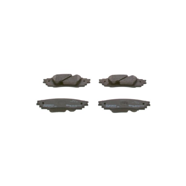 BOSCH 0 986 424 912 Bremsbelagsatz, Scheibenbremse