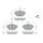 BOSCH 0 986 460 066 Bremsbelagsatz, Scheibenbremse