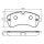 BOSCH 0 986 495 107 Bremsbelagsatz, Scheibenbremse