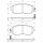 BOSCH 0 986 495 125 Bremsbelagsatz, Scheibenbremse