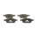 BOSCH 0 986 495 388 Bremsbelagsatz, Scheibenbremse