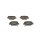 BOSCH 0 986 495 393 Bremsbelagsatz, Scheibenbremse