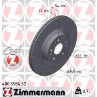 ZIMMERMANN 400.5564.52 Bremsscheibe