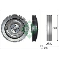 Schaeffler INA 544 0514 10 Riemenscheibe, Kurbelwelle
