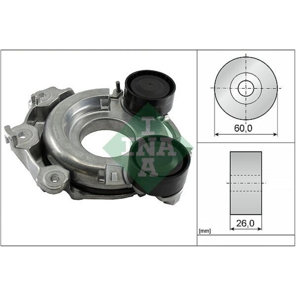 Schaeffler INA 534 0712 10 Riemenspanner, Keilrippenriemen
