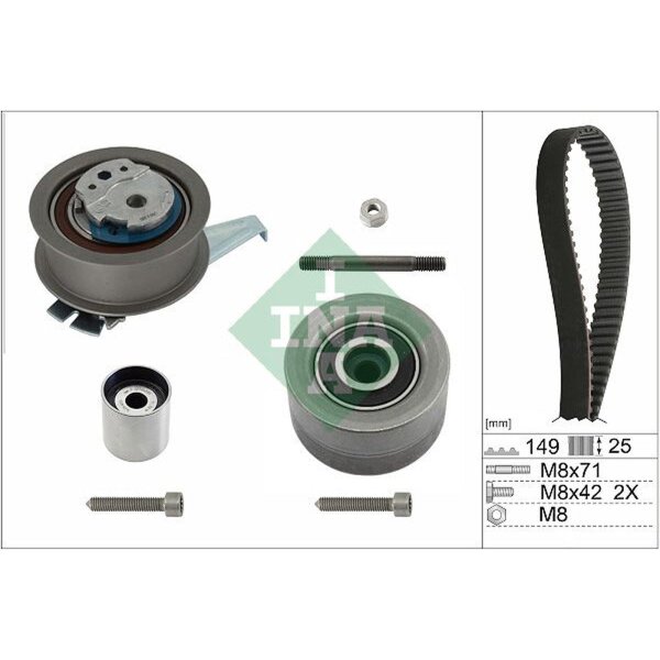 Schaeffler INA 530 0835 10 Zahnriemensatz