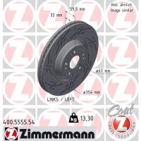 ZIMMERMANN 400.5555.54 Bremsscheibe