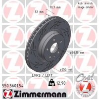 ZIMMERMANN 550.5601.54 Bremsscheibe