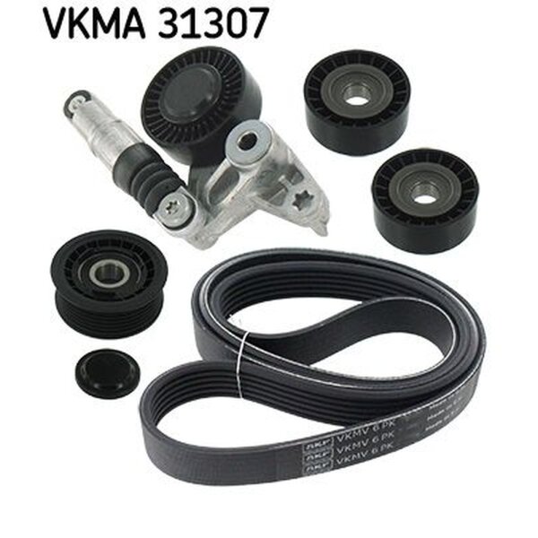 SKF VKMA 31307 Keilrippenriemensatz