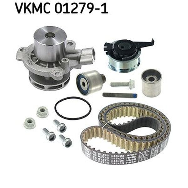 SKF Vertevo VKMC 01279-1 Wasserpumpe + Zahnriemensatz